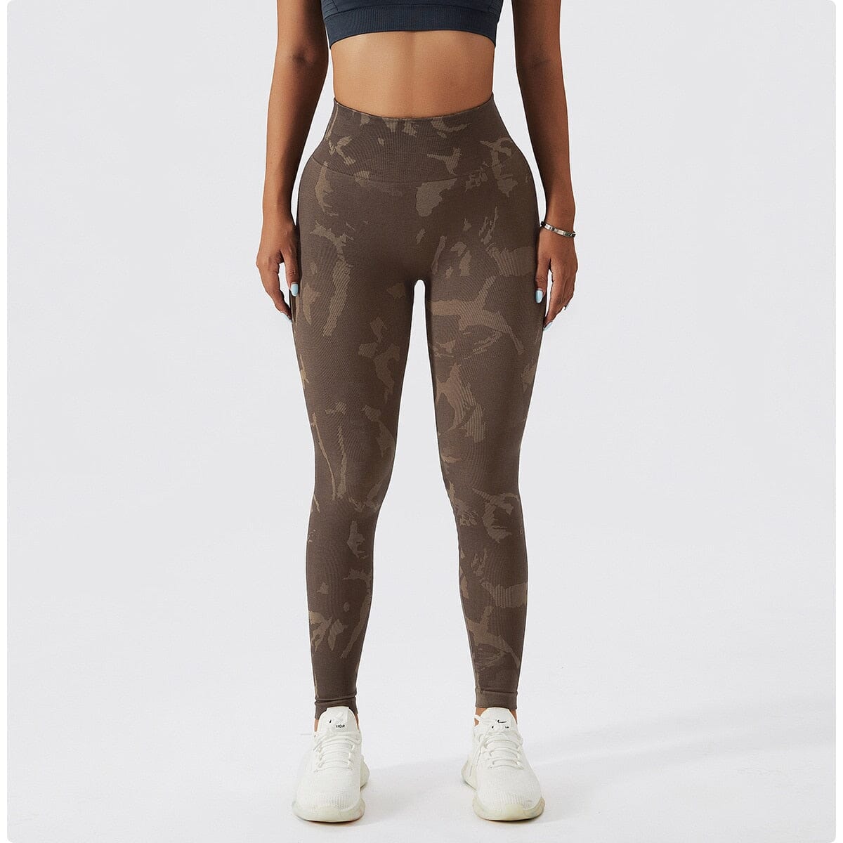 Camouflage Hip Lifting Pants Activewear Truetights