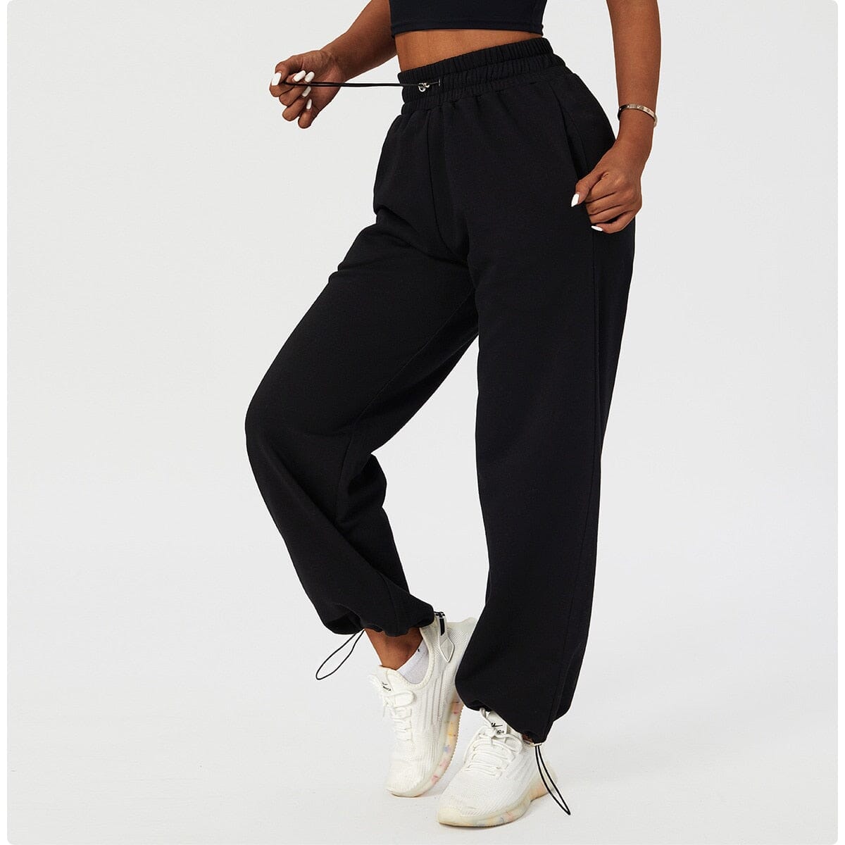 Frost Drawstring Pants Activewear Truetights Advanced Black S