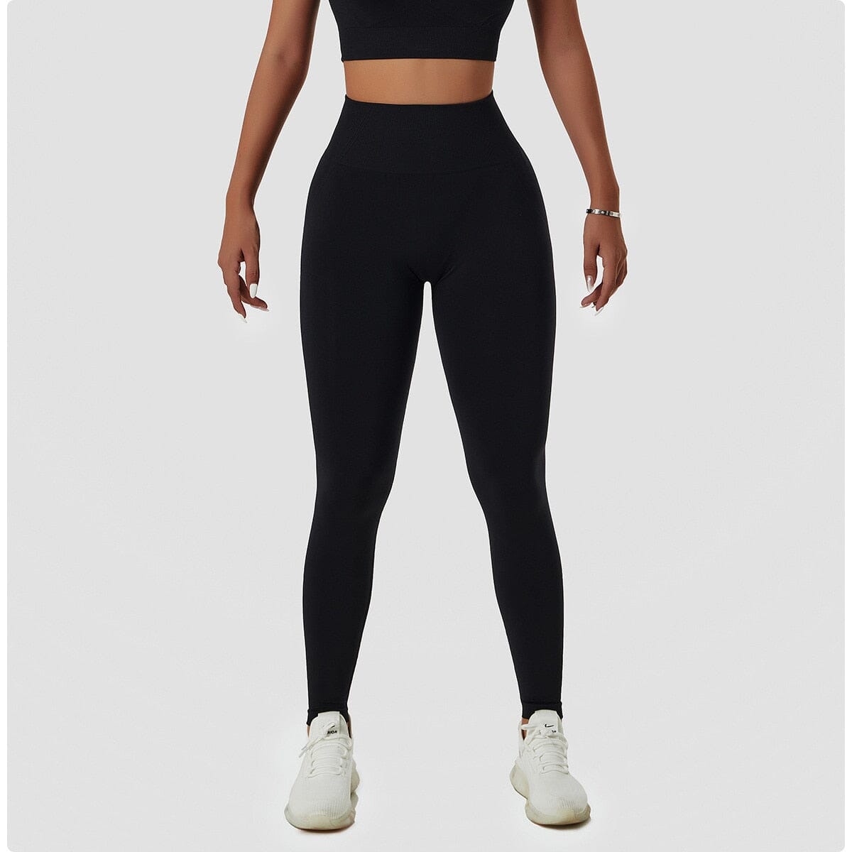 Bum Scrunch Leggings Activewear Truetights Black S