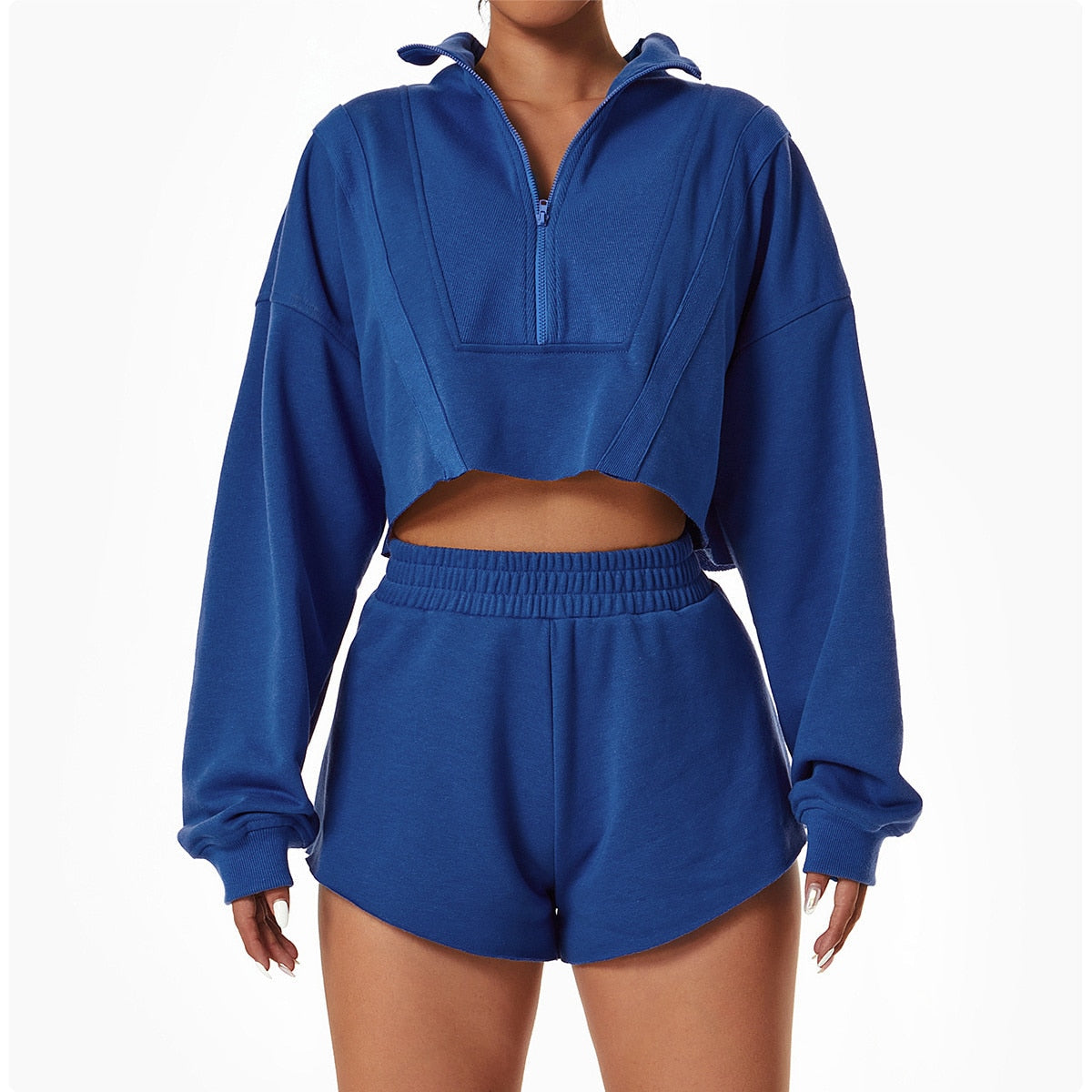 Autumn Gym Crop Top Activewear Truetights