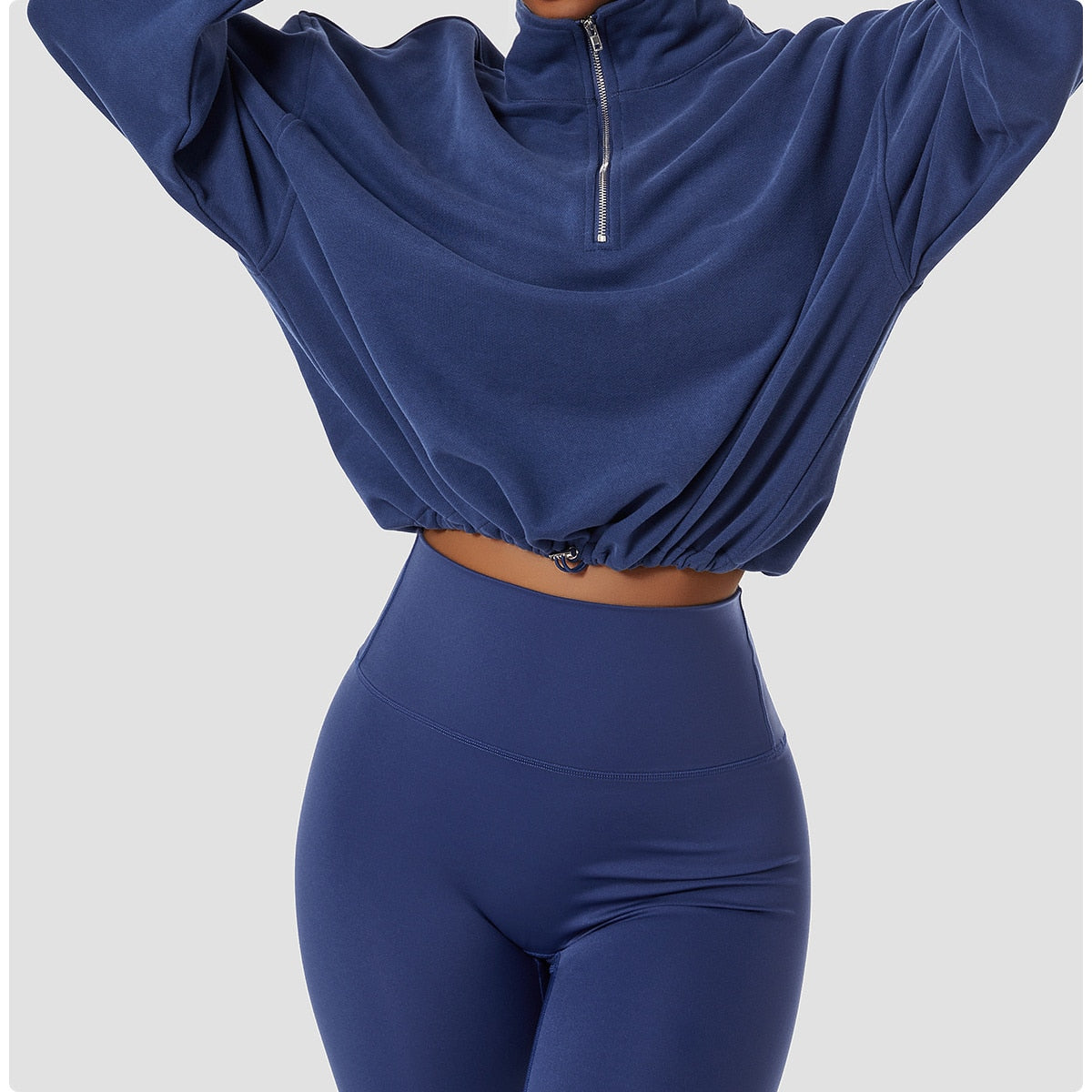 Sturdy High Neck Pullover Activewear Truetights