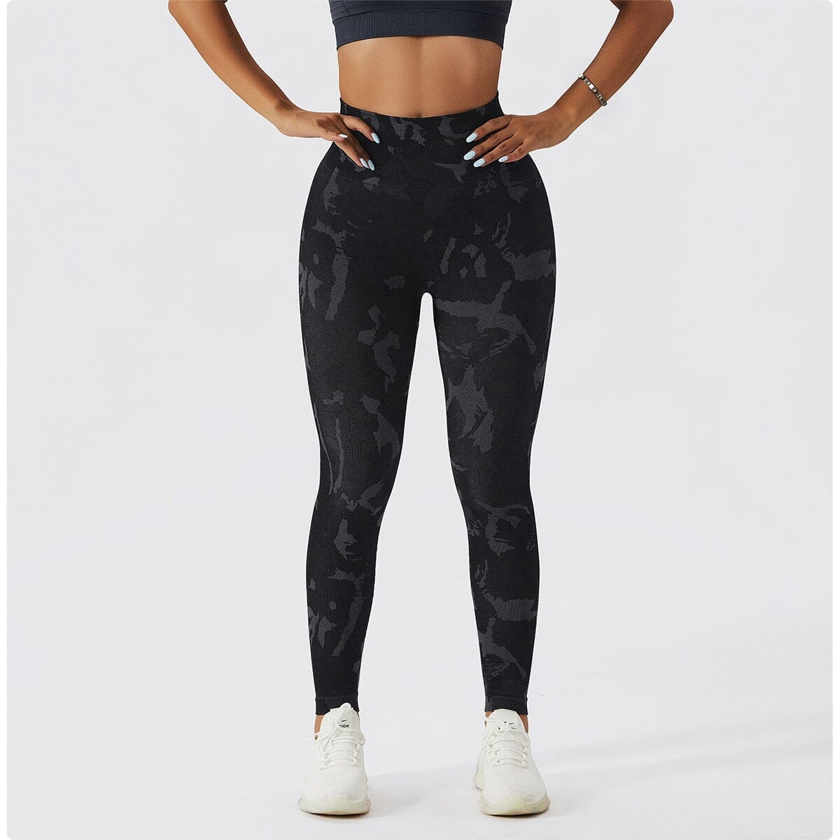 Camouflage Hip Lifting Pants Activewear Truetights