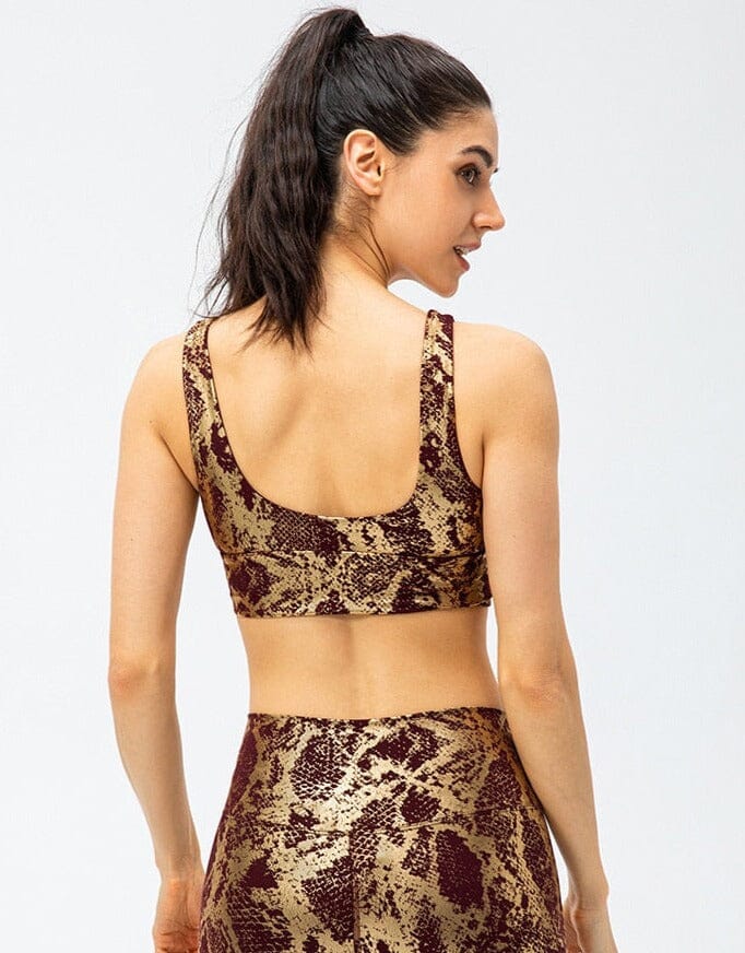 Serpent Kiss Crop Top Activewear Truetights