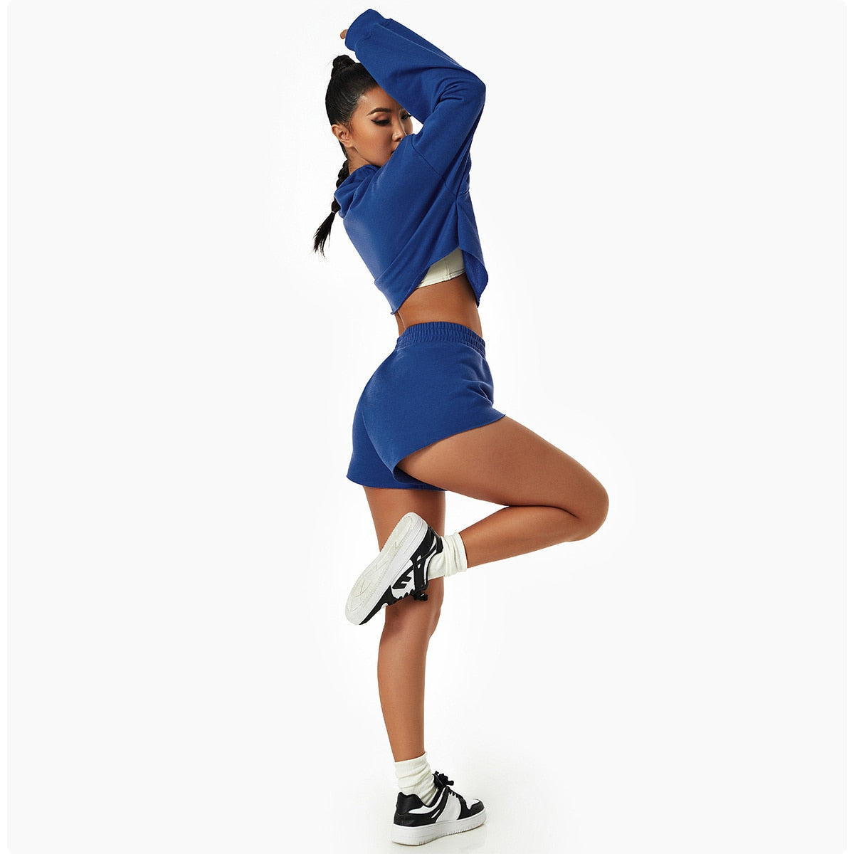 Autumn Gym Crop Top Activewear Truetights