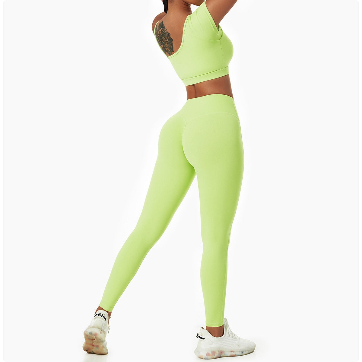 One Shoulder Spaghetti Strap Activewear Truetights