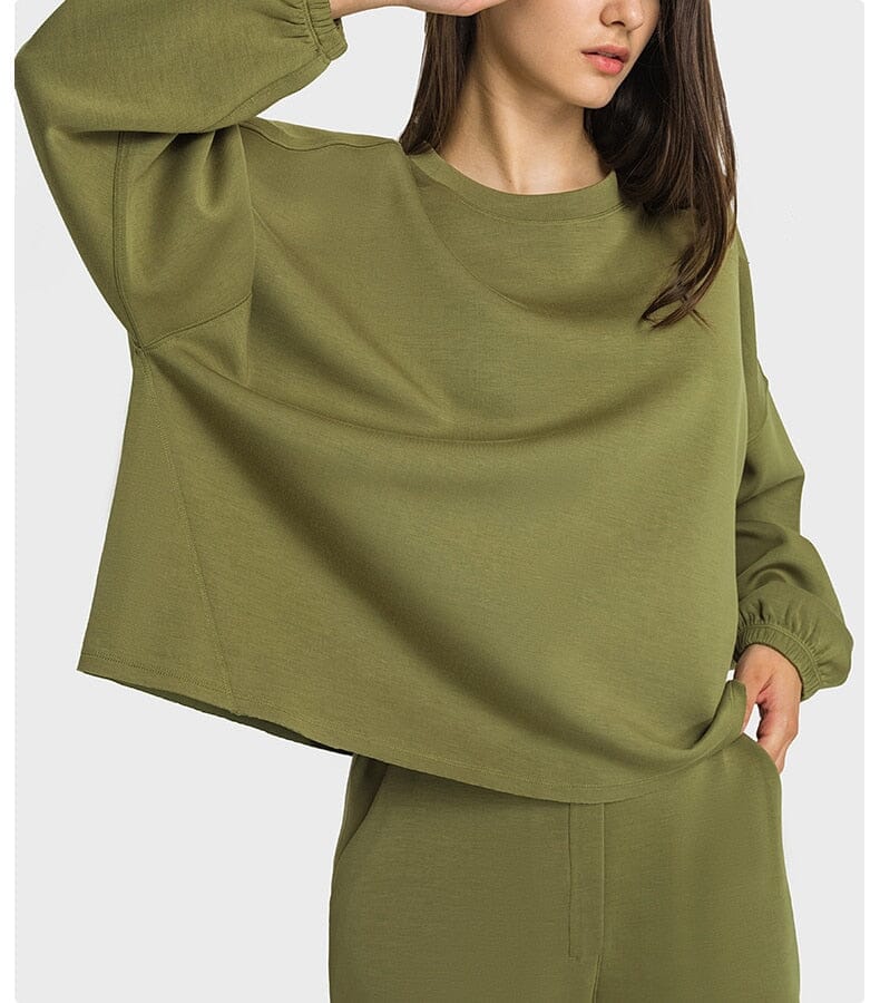 Versatile Sports Sweatshirt Activewear Truetights