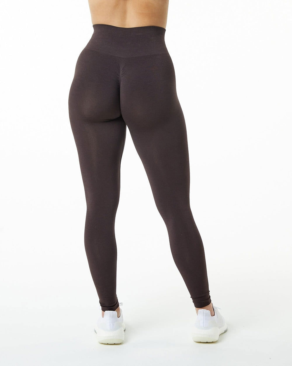 Ruffle Yoga Pants Activewear Truetights Chocolate S 