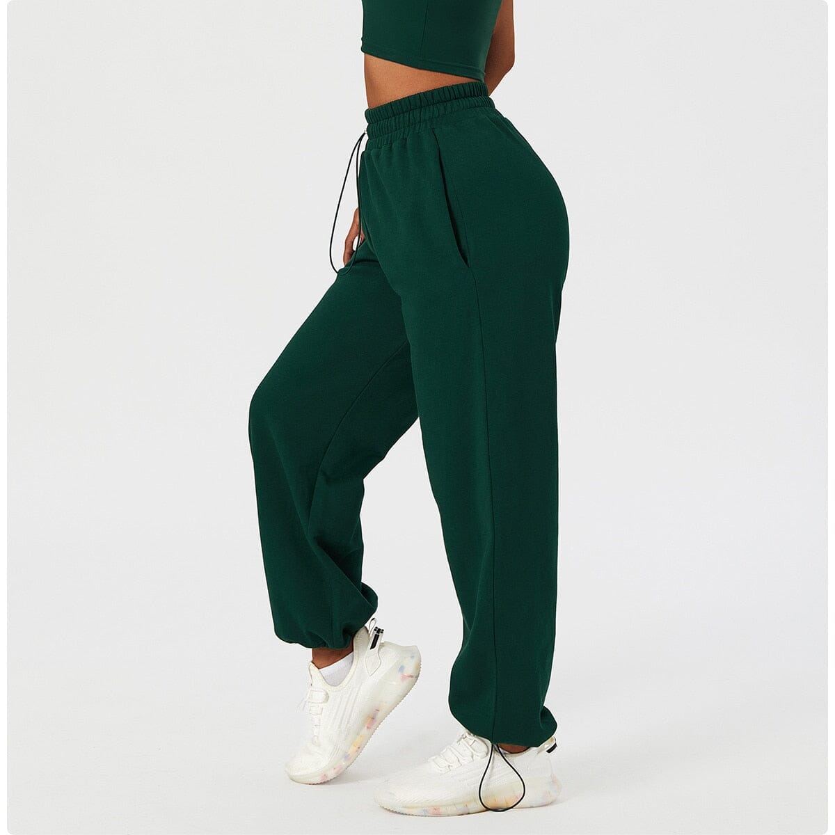 Frost Drawstring Pants Activewear Truetights Retro Green S