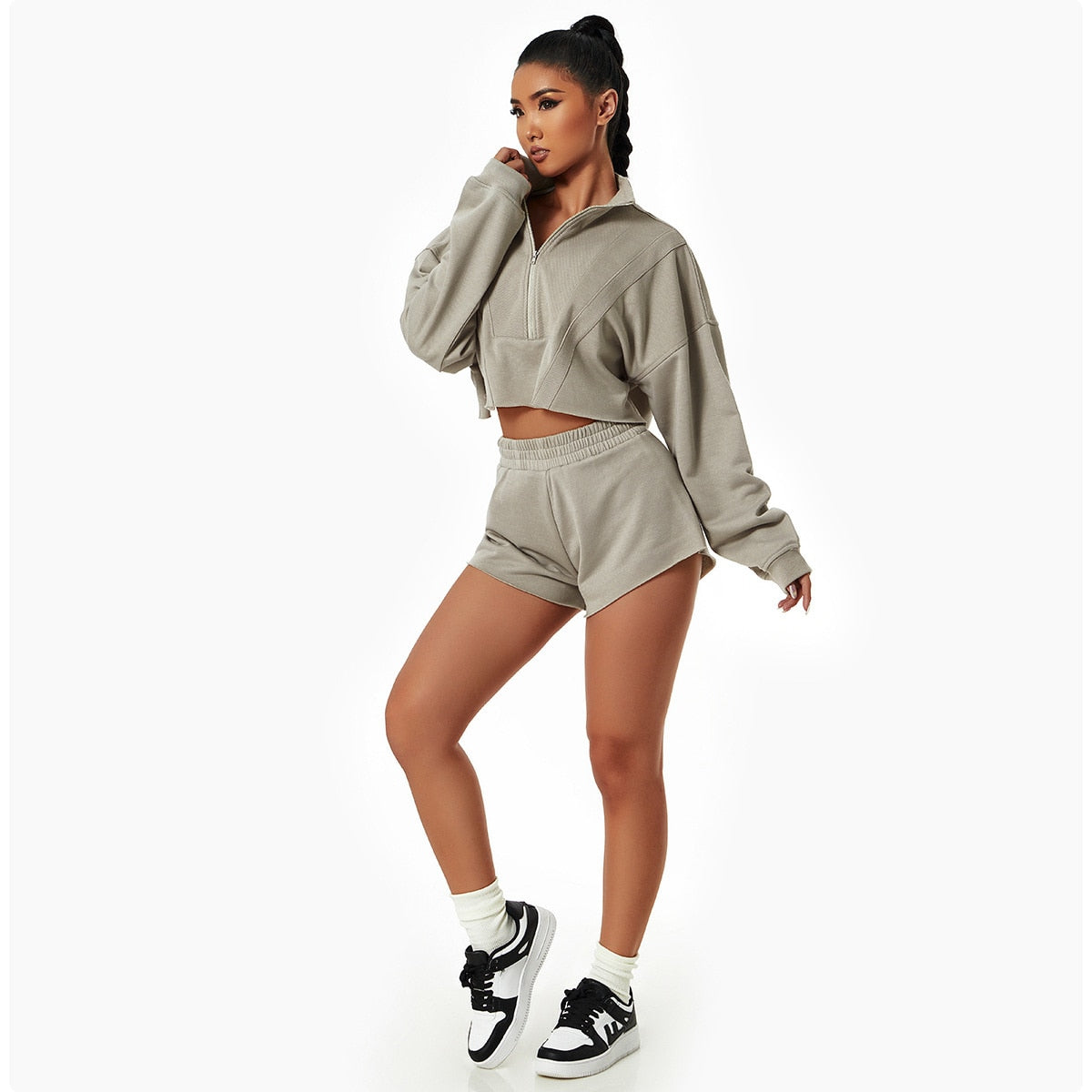 Autumn Gym Set - Shorts + Top Home Truetights