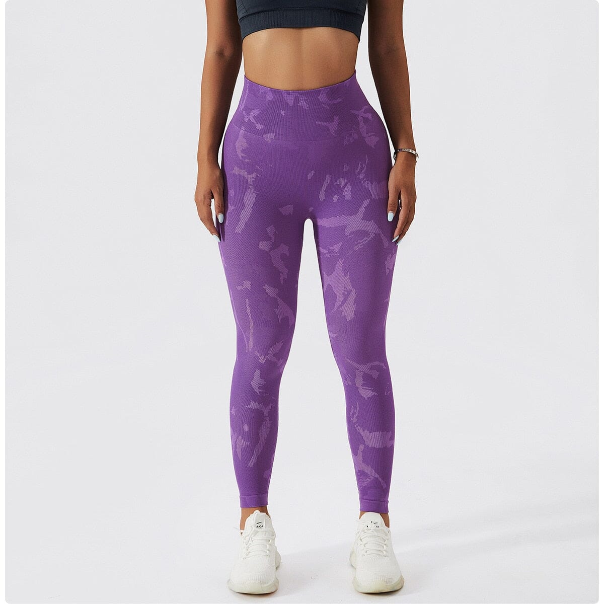 Camouflage Hip Lifting Pants Activewear Truetights