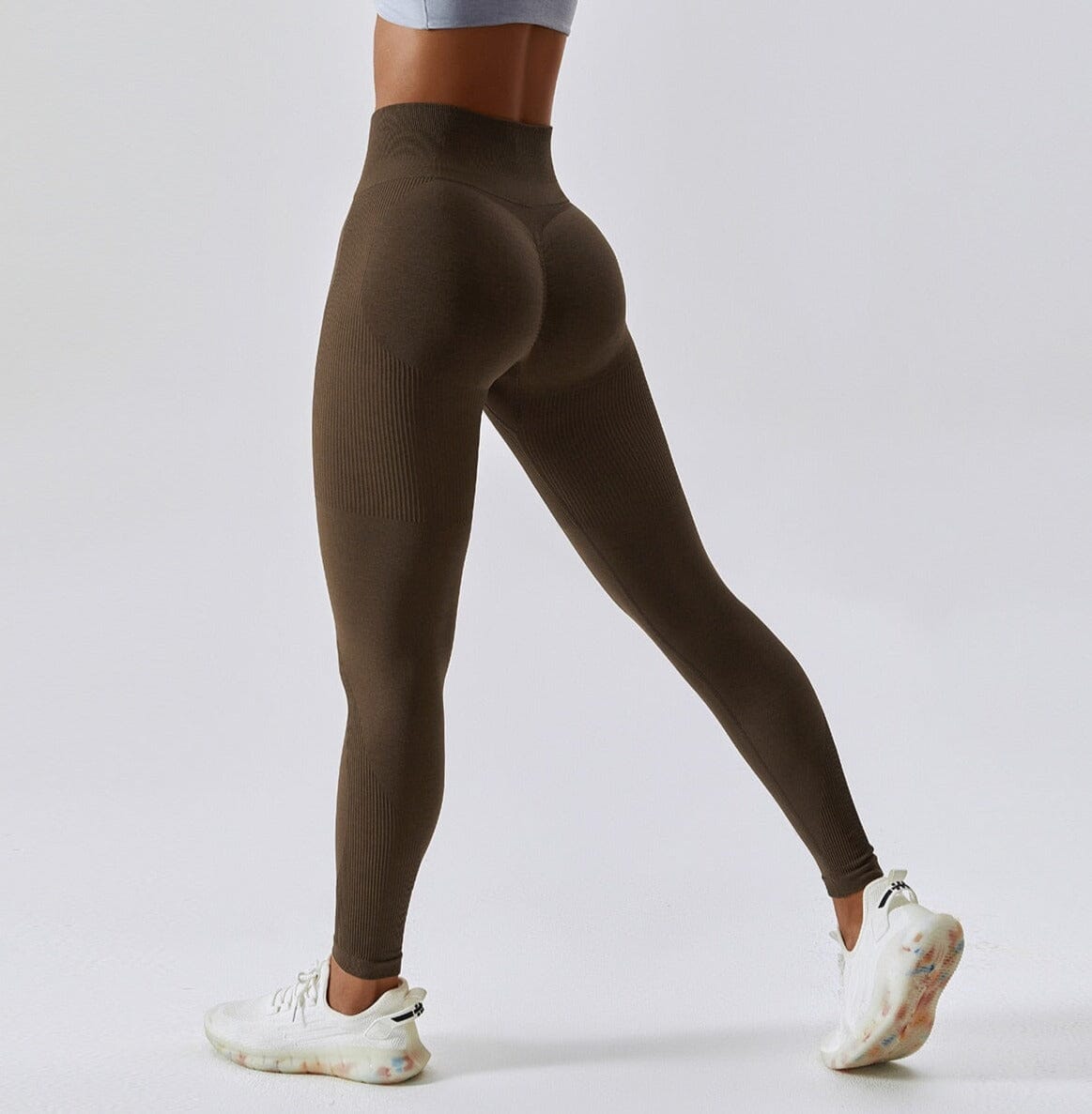Streamline Seamless Leggings Leggings Starlethics Dark Brown S