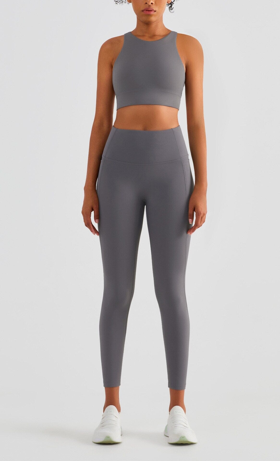 Winter Fleece Leggings Home Truetights Titanium XS