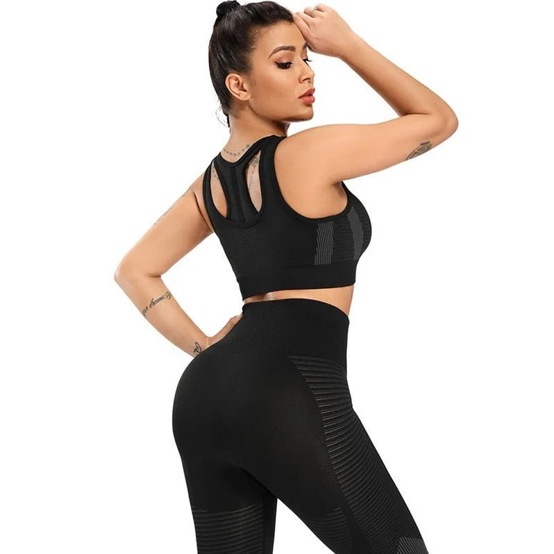 Opus Seamless Sports Bra – Model View 8 | Starlethics Activewear
