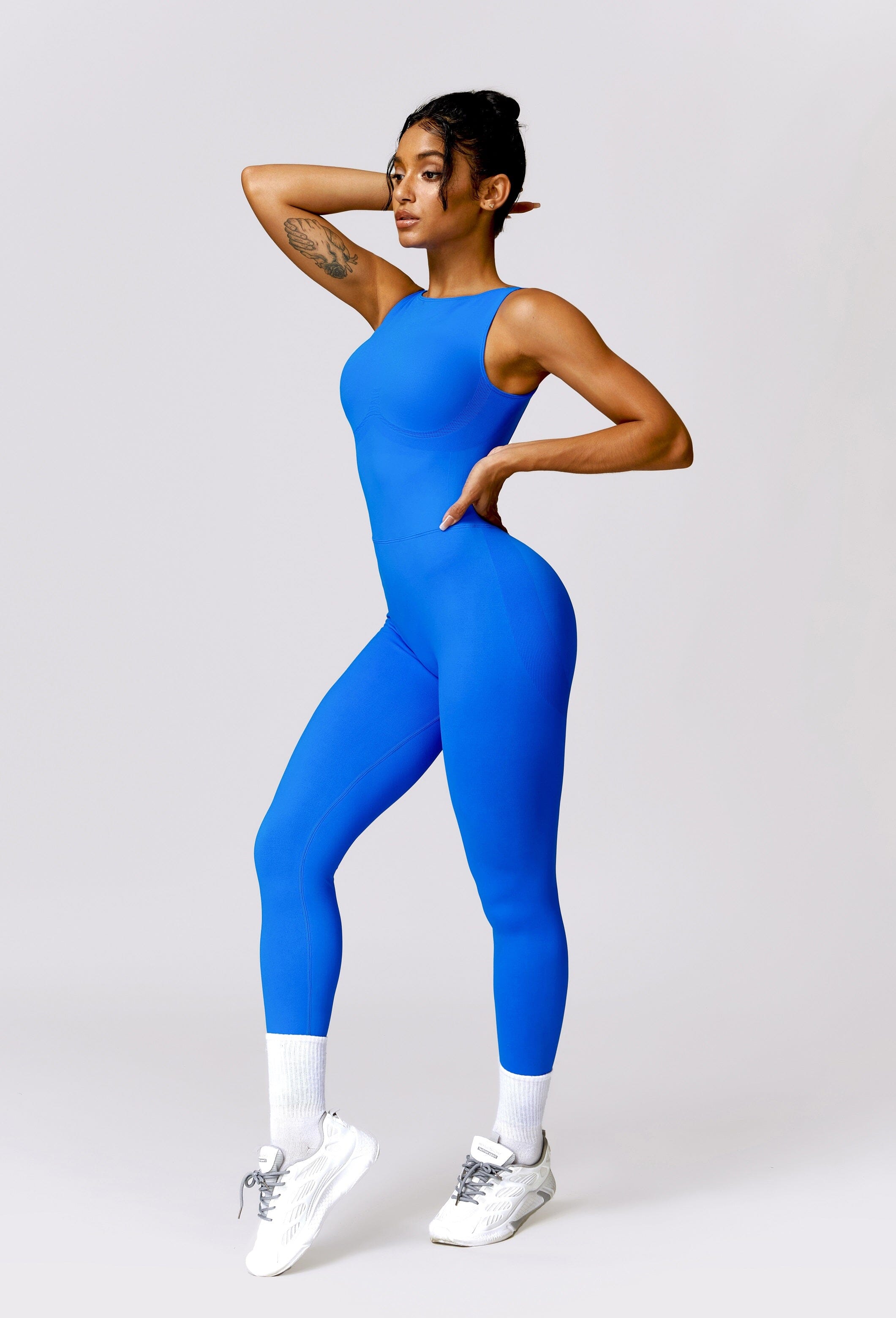 Elated Seamless V-Back Jumpsuit Jumpsuit Starlethics 