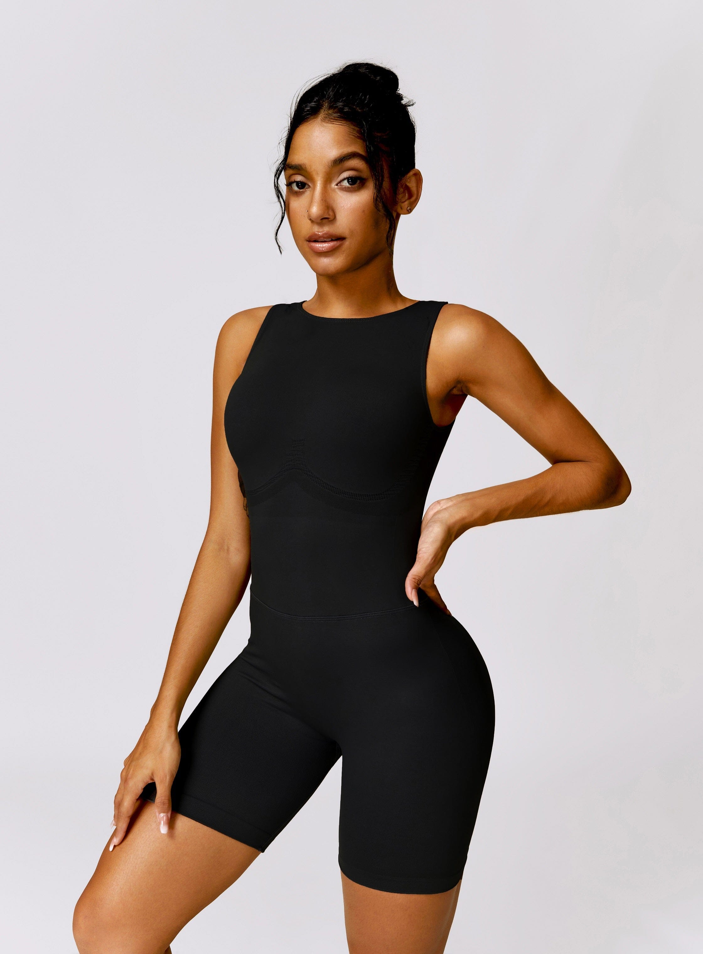 Charmed Seamless V-Back Jumpsuit Jumpsuit Starlethics 