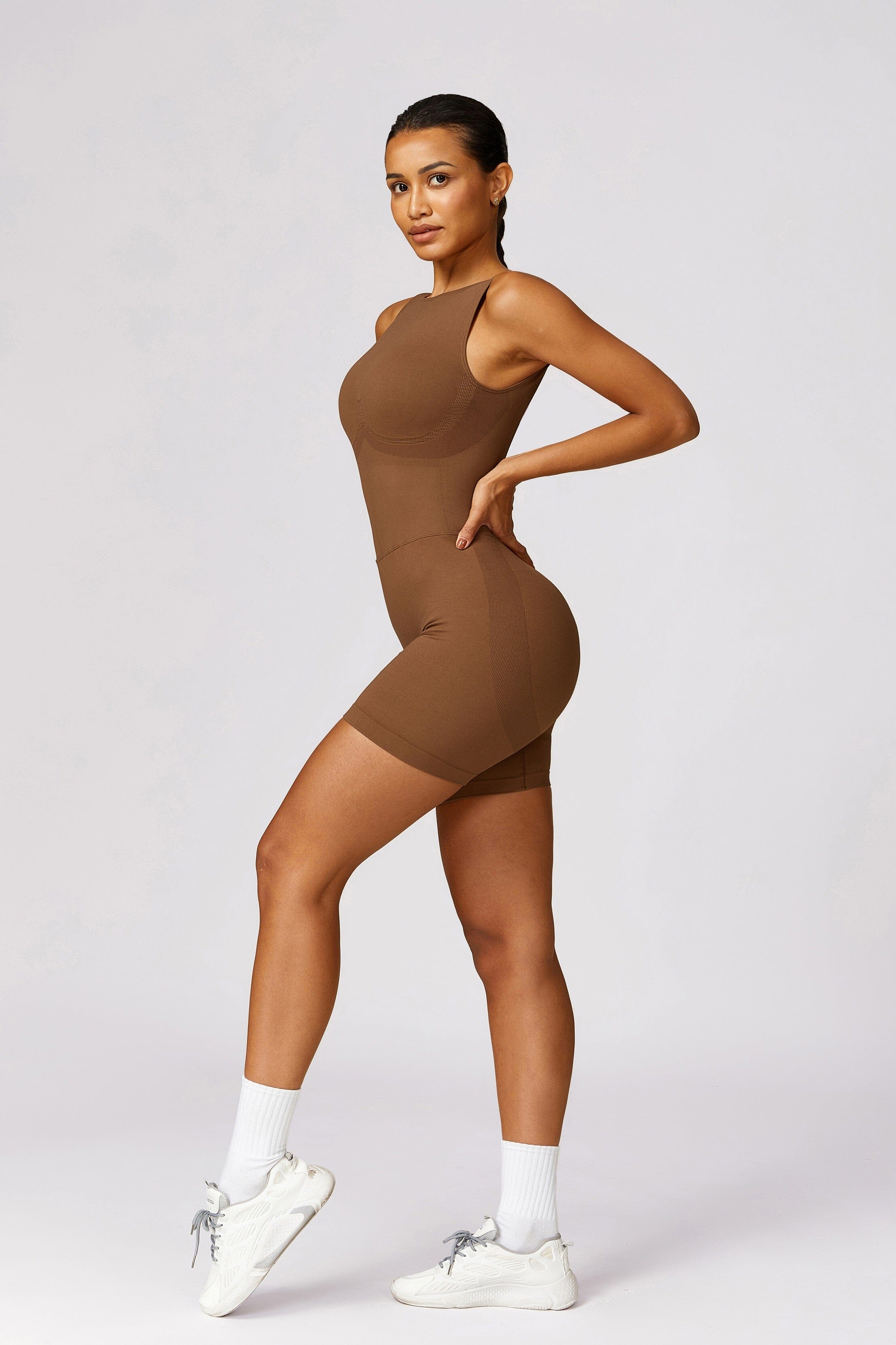 Charmed Seamless V-Back Jumpsuit Jumpsuit Starlethics 