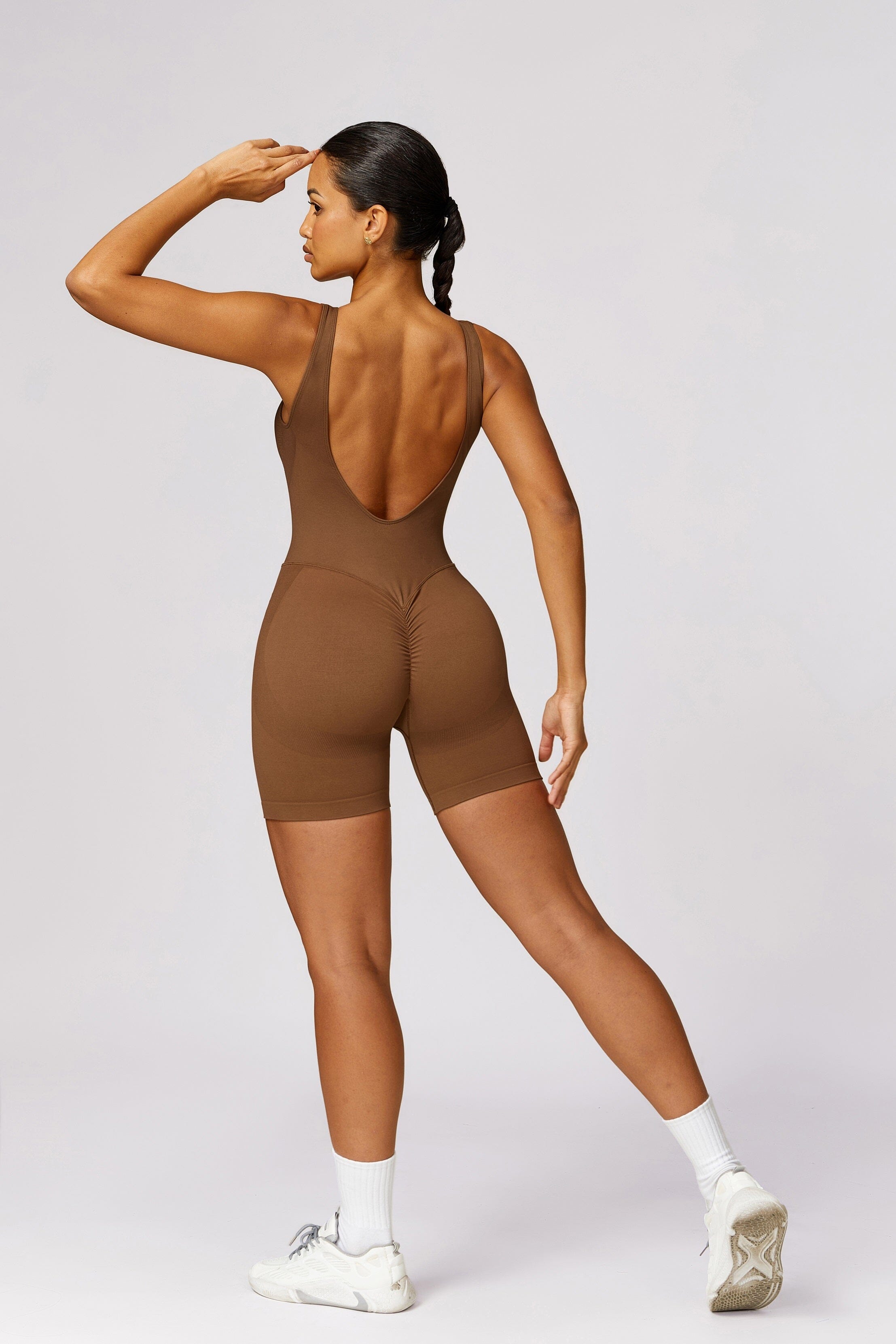 Charmed Seamless V-Back Jumpsuit Jumpsuit Starlethics 