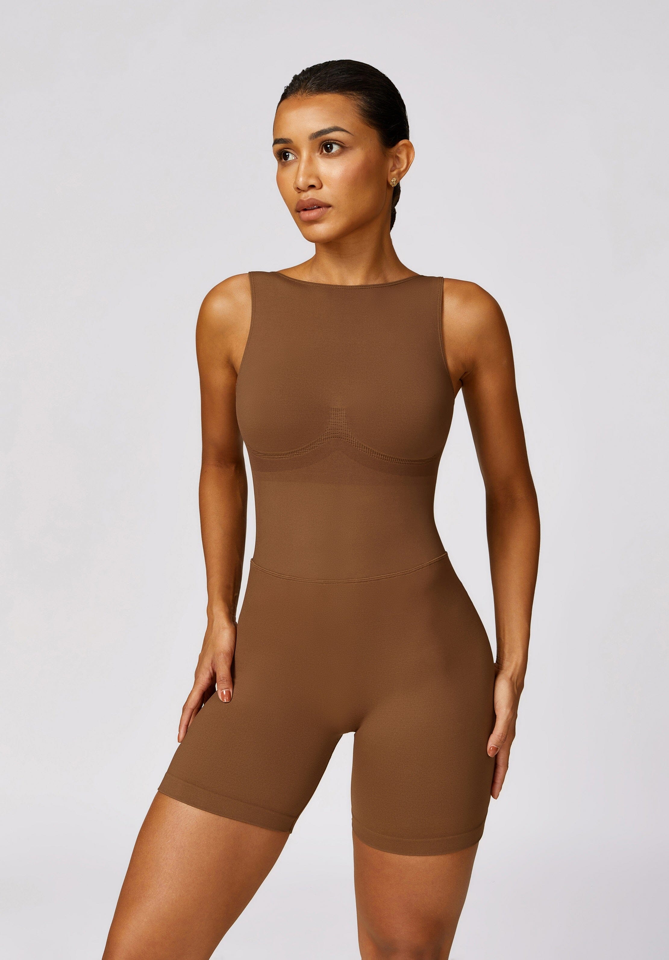 Charmed Seamless V-Back Jumpsuit Jumpsuit Starlethics 