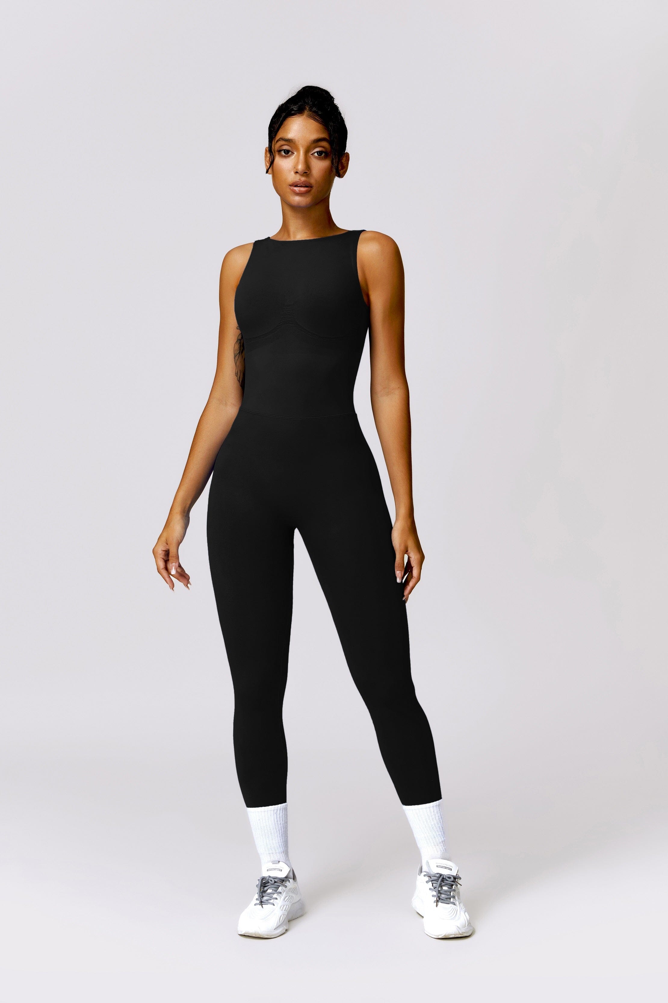 Elated Seamless V-Back Jumpsuit Jumpsuit Starlethics 