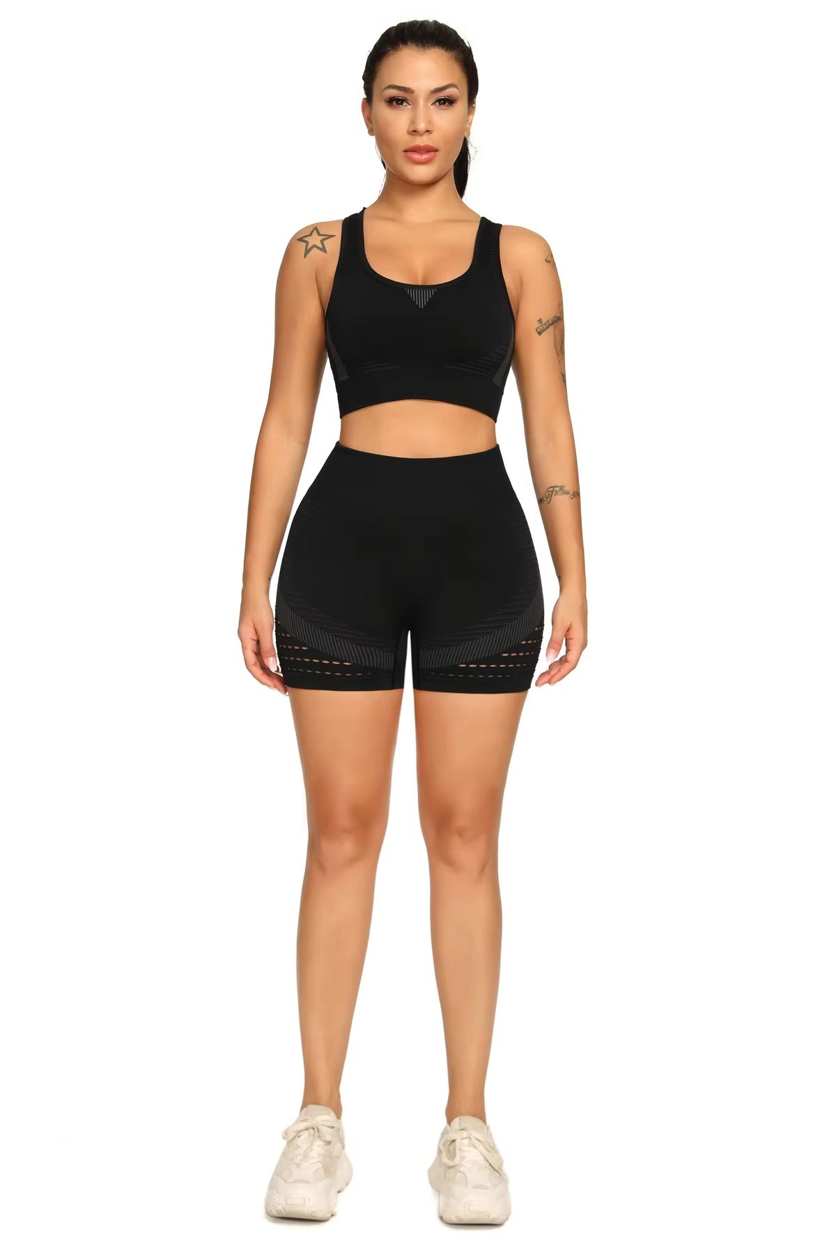 Opus Seamless Shorts – Model View 11 | Starlethics Activewear
