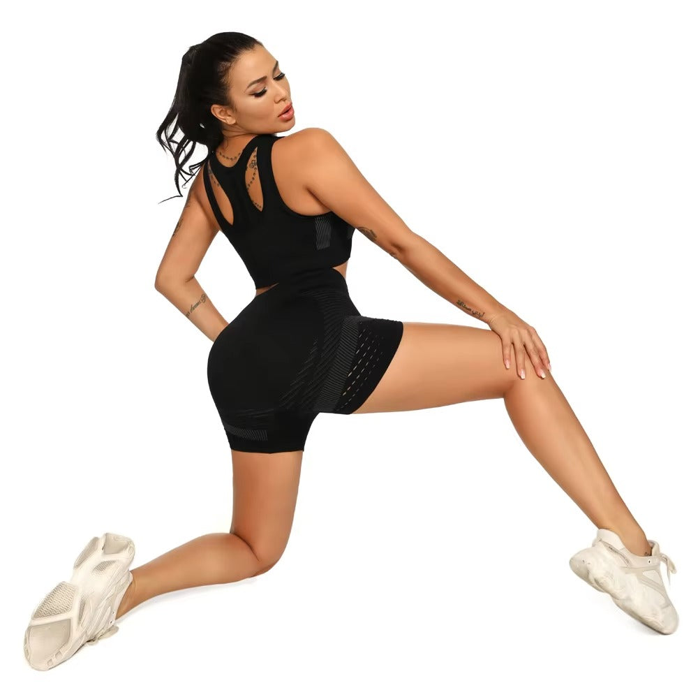 Opus Seamless Shorts – Model View 8 | Starlethics Activewear
