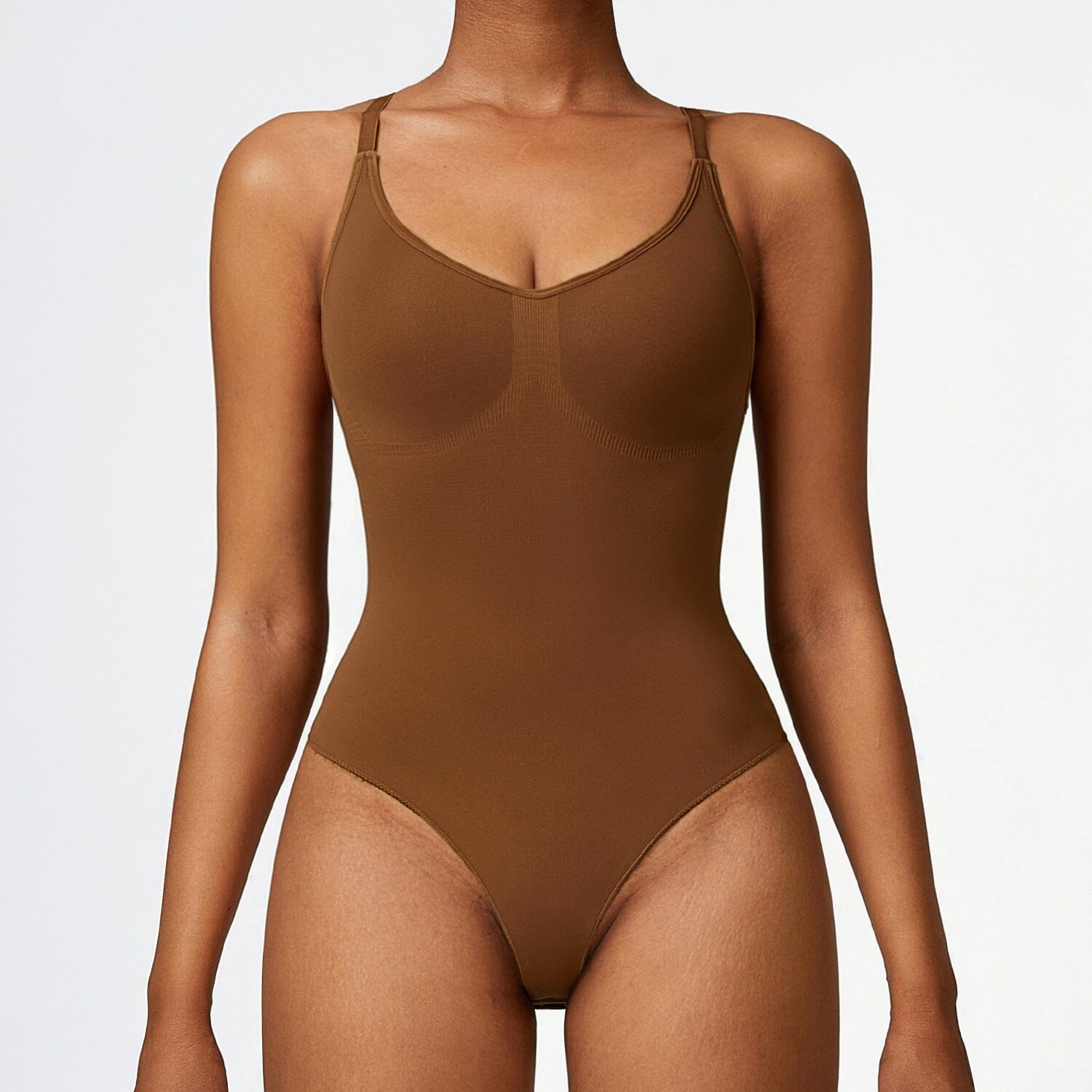 Enigmatic Seamless Bodysuit Jumpsuit Starlethics Coffee S 