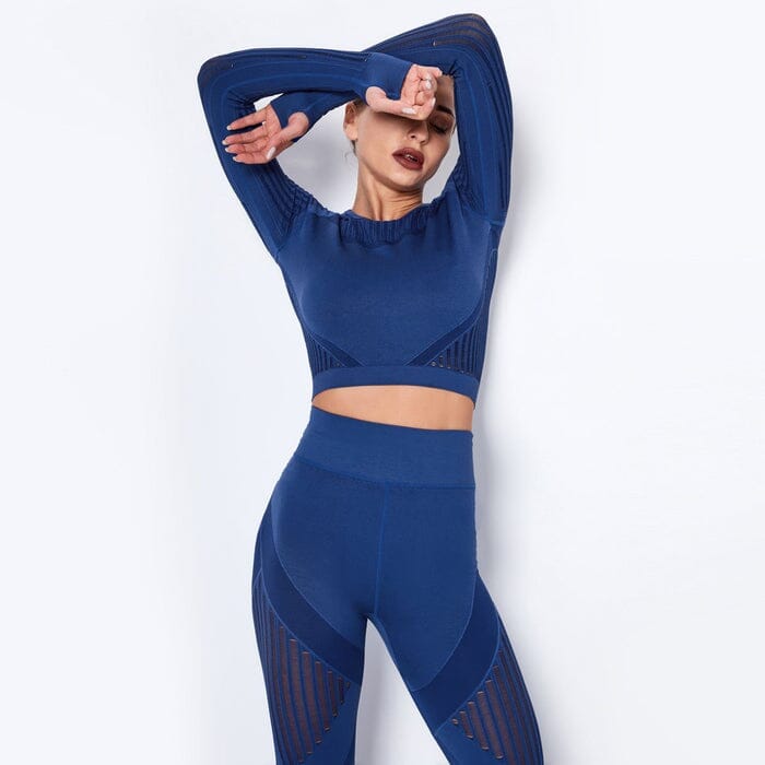 Mesh Seamless Set - Leggings + Top Sets Starlethics 