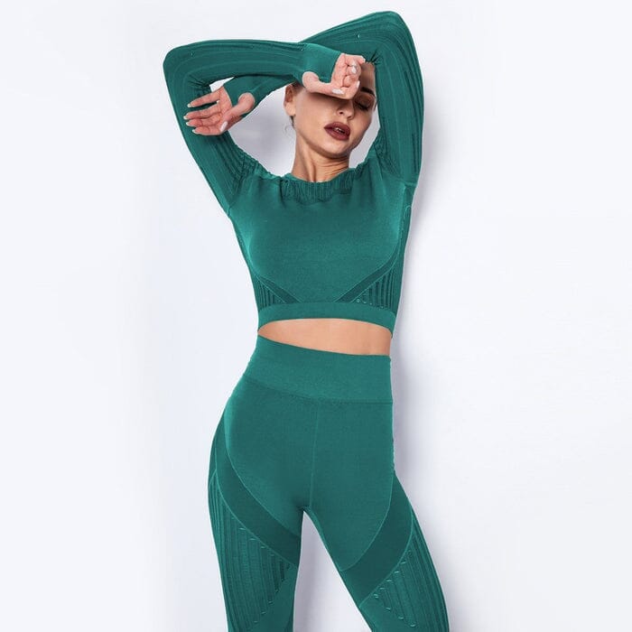 Mesh Seamless Set - Leggings + Top Sets Starlethics 