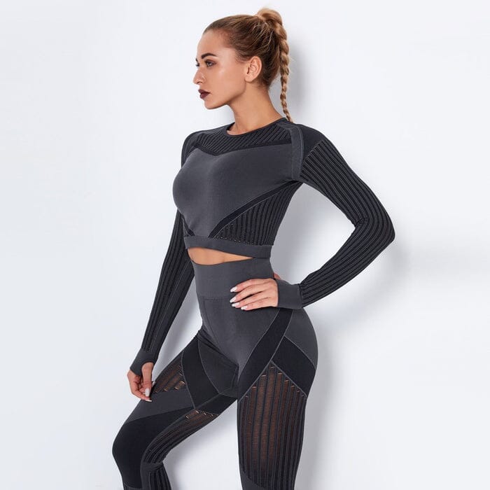 Mesh Seamless Set - Leggings + Top Sets Starlethics 