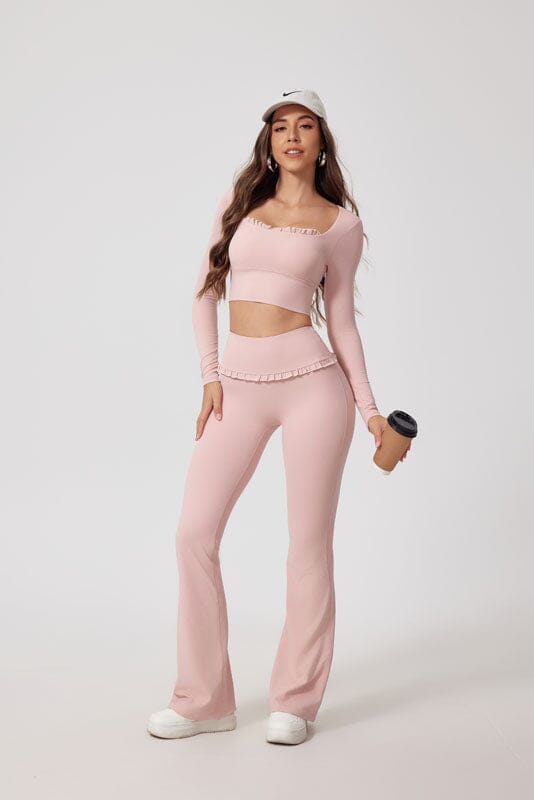Frill Fit High Waist Leggings Leggings Starlethics 