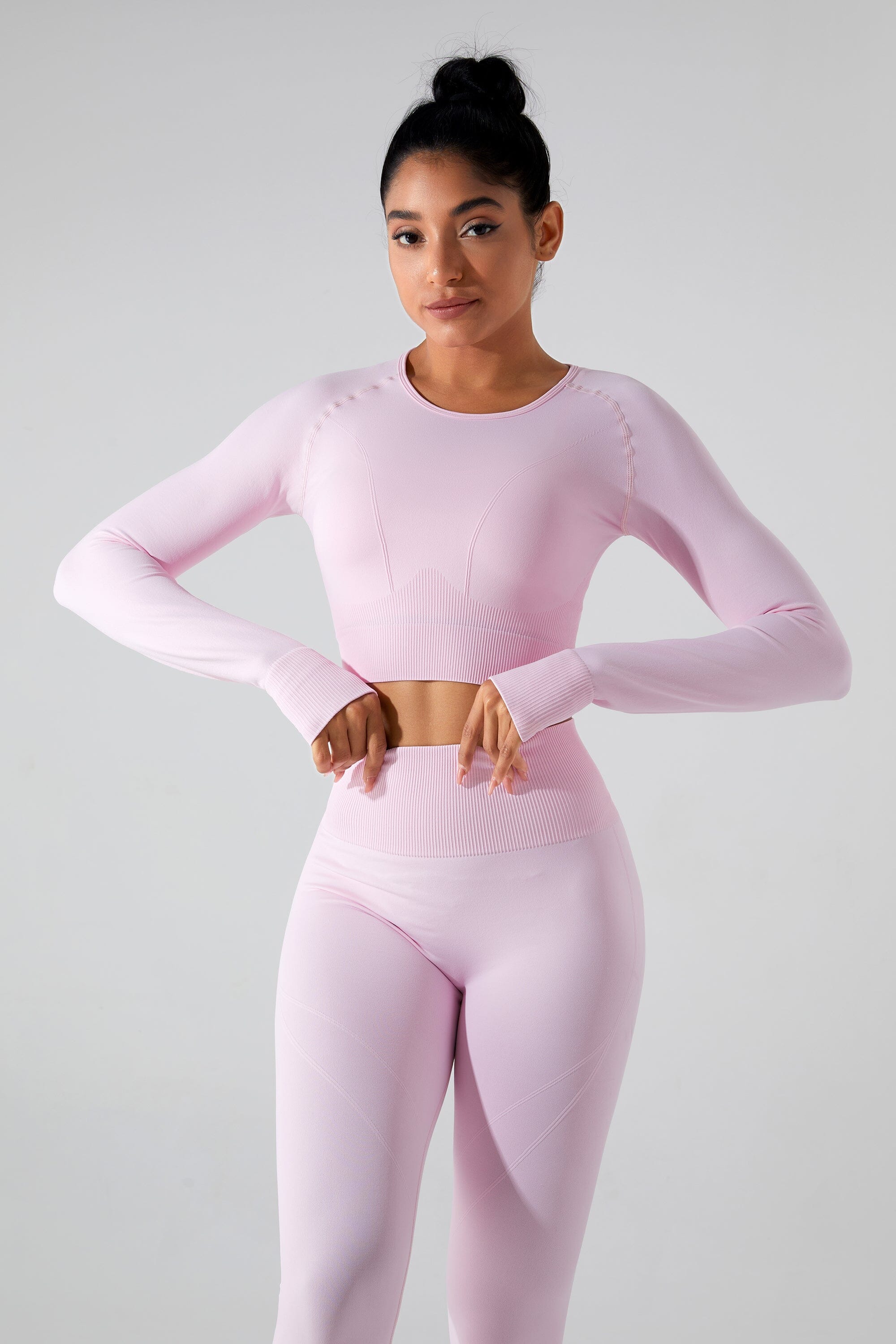 Eclipse Seamless Top Top Starlethics Pink S 