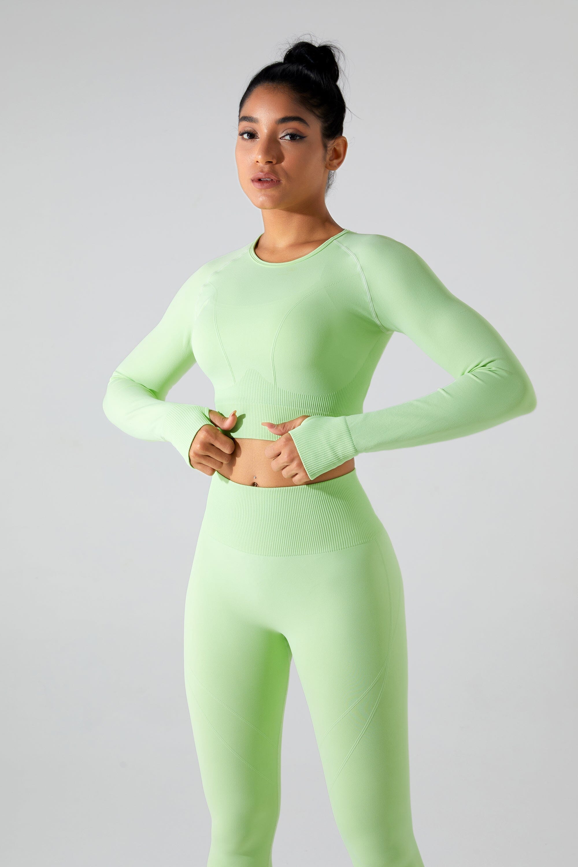 Eclipse Seamless Top Top Starlethics Green S 