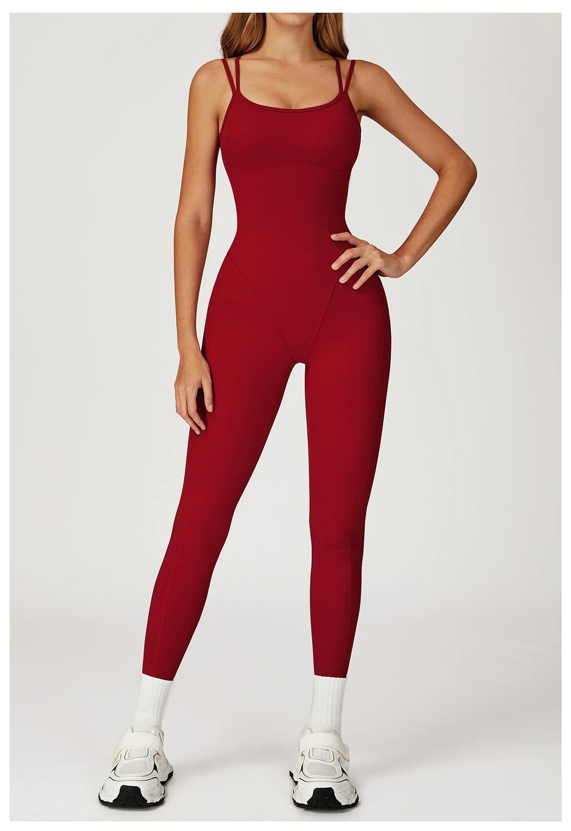 Criss Cross Back Jumpsuit Jumpsuit Starlethics 