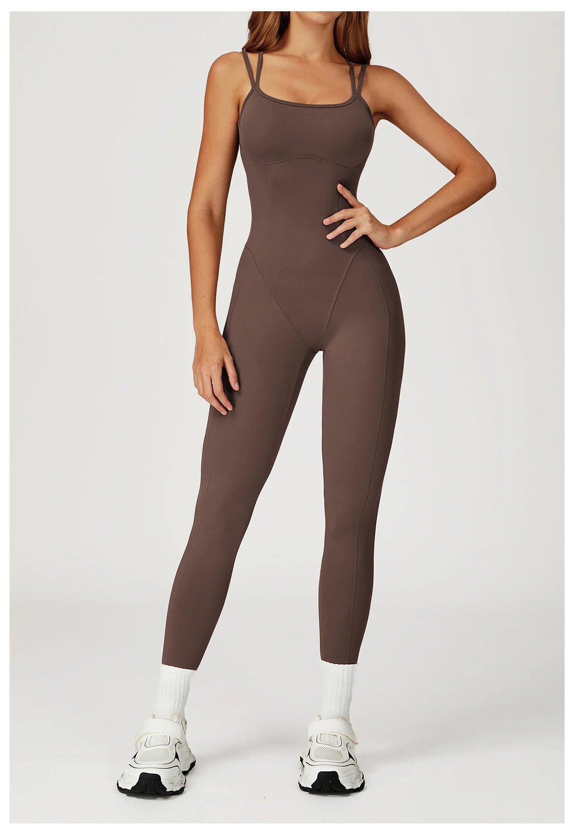 Criss Cross Back Jumpsuit Jumpsuit Starlethics 