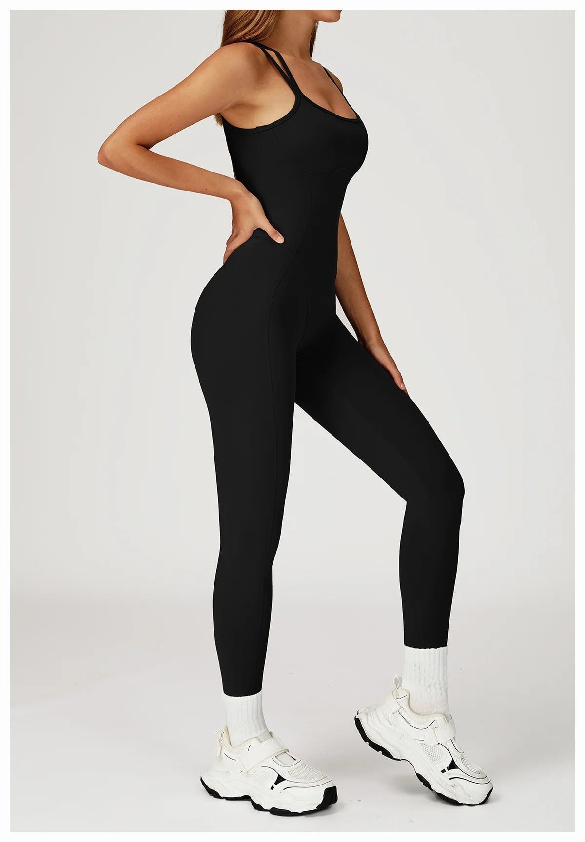 Criss Cross Back Jumpsuit Jumpsuit Starlethics 