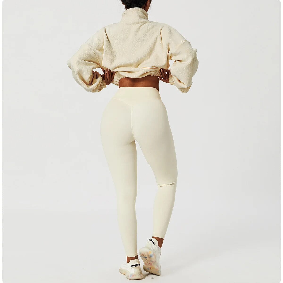 Essential Zip-Up Fleece Jacket Top Starlethics 