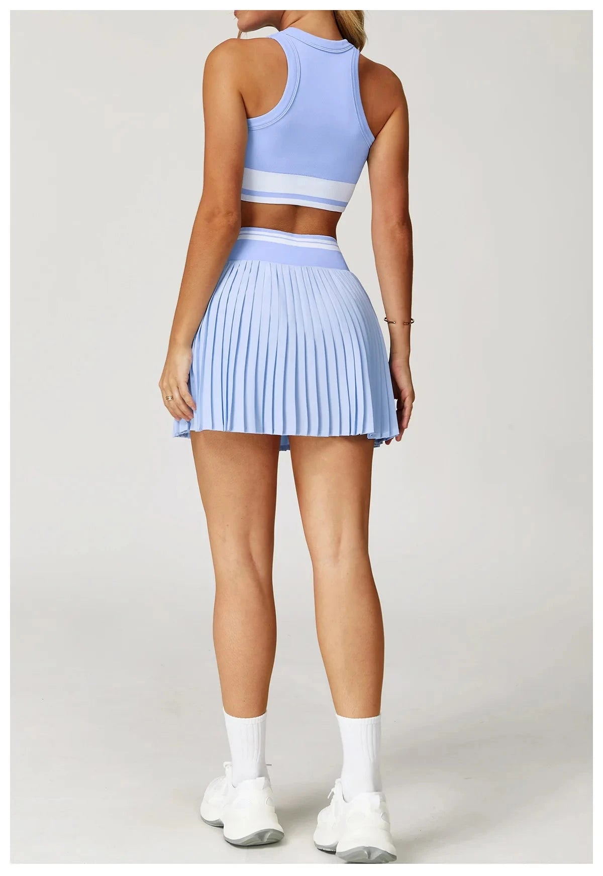 GlideStripe Racquet Skort Skirt Starlethics 