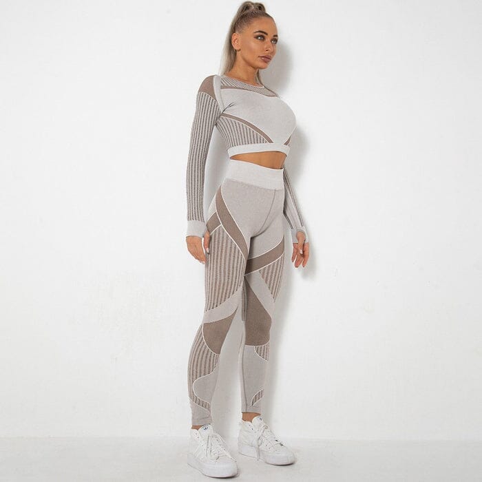 Mesh Seamless Set - Leggings + Top Sets Starlethics 