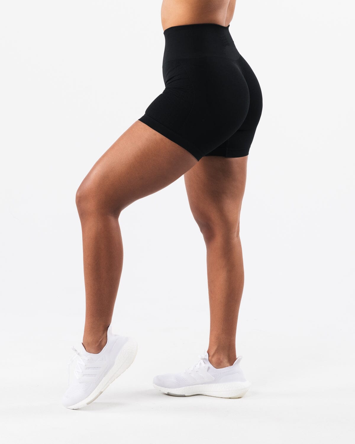 Upbeat Seamless Jacquard Shorts Shorts Starlethics Black XS 