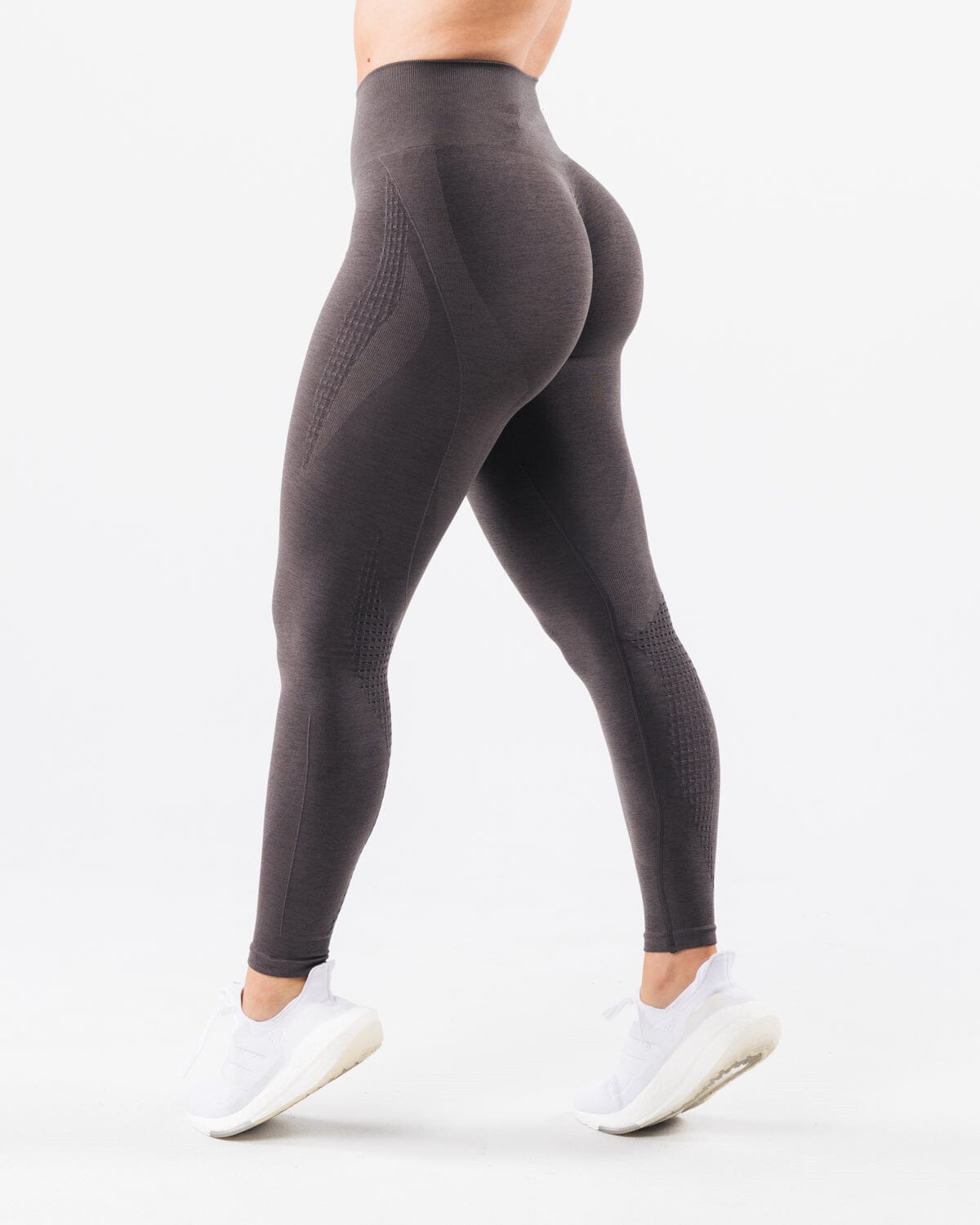 Upbeat Seamless Jacquard Leggings Leggings Starlethics Tin Gray XS 