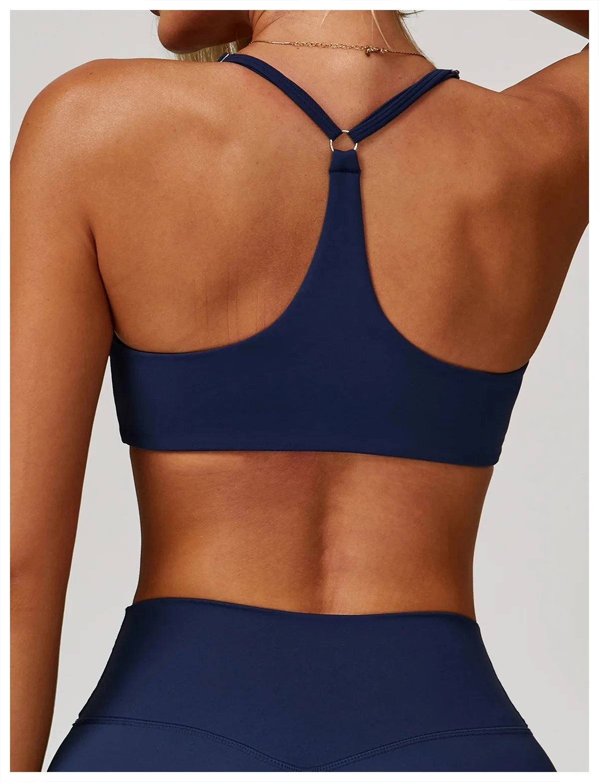 PulseLite Seamless Sports Bra Sports Bra Starlethics Navy Blue S 