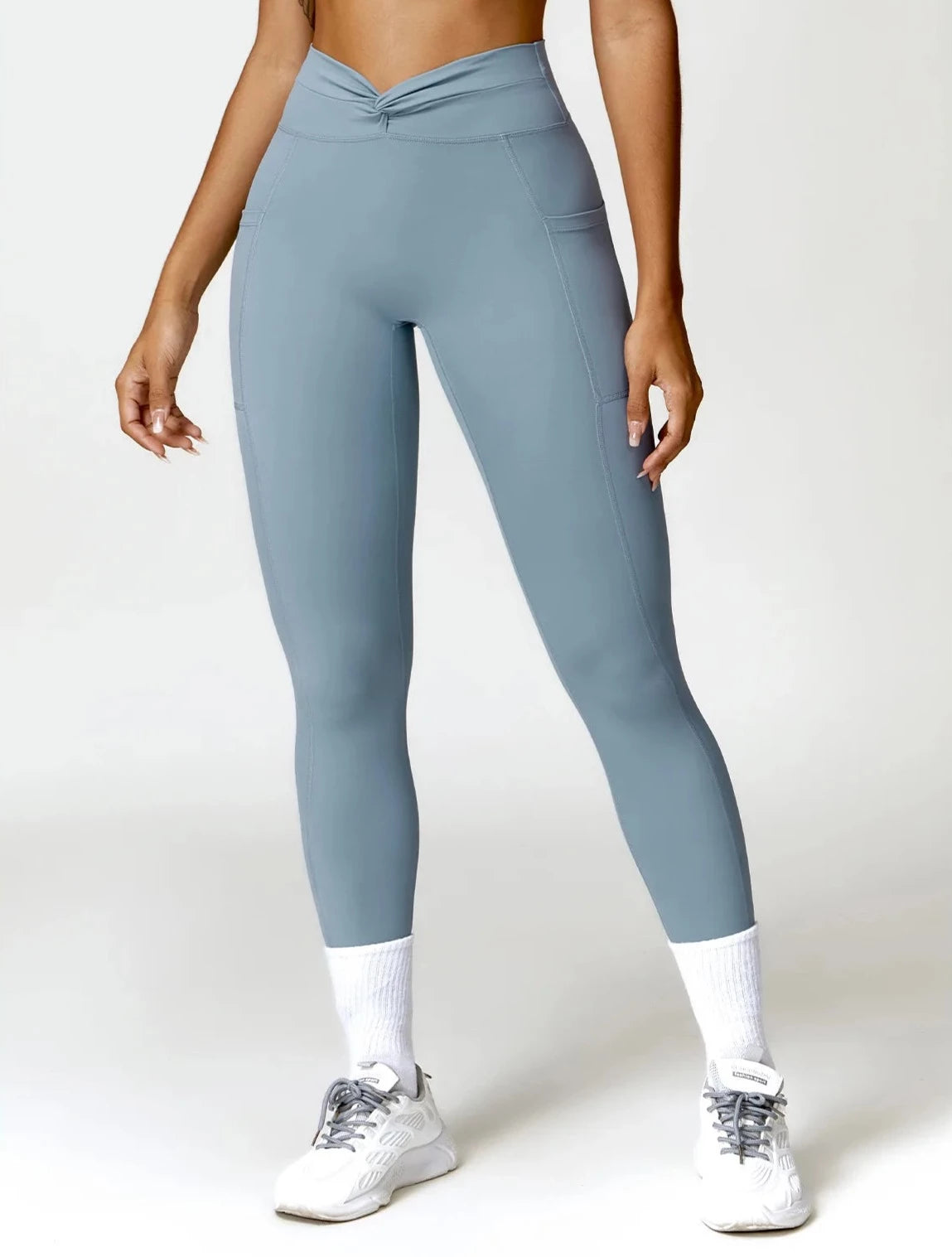 Cross Fit Elevation Leggings Leggings Starlethics Haze Blue S 