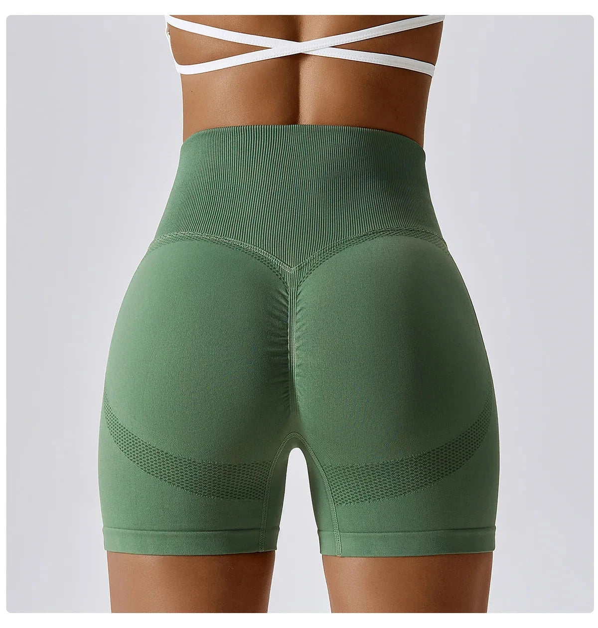 CurvePro Seamless High Waist Shorts Shorts Starlethics 