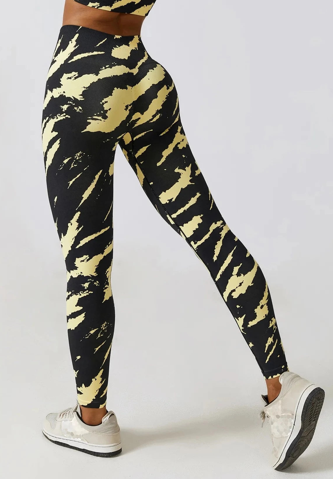 Yellow on sale camo leggings