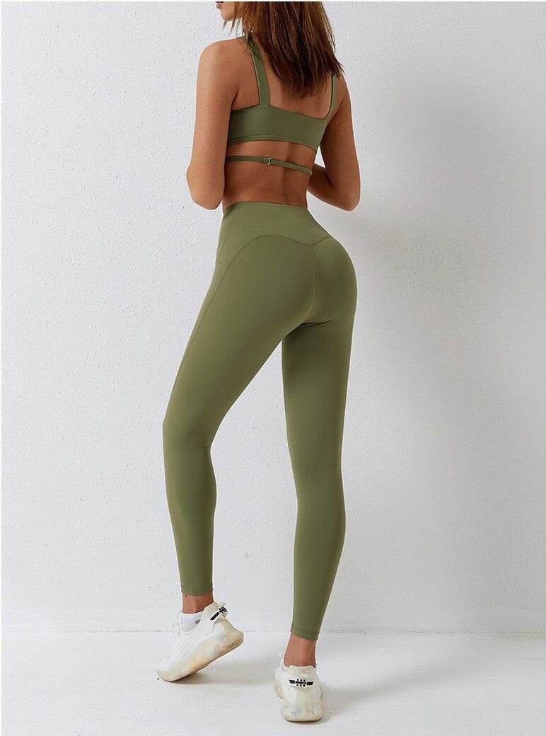 Fitness Flair Set - Leggings + Top Sets Starlethics 