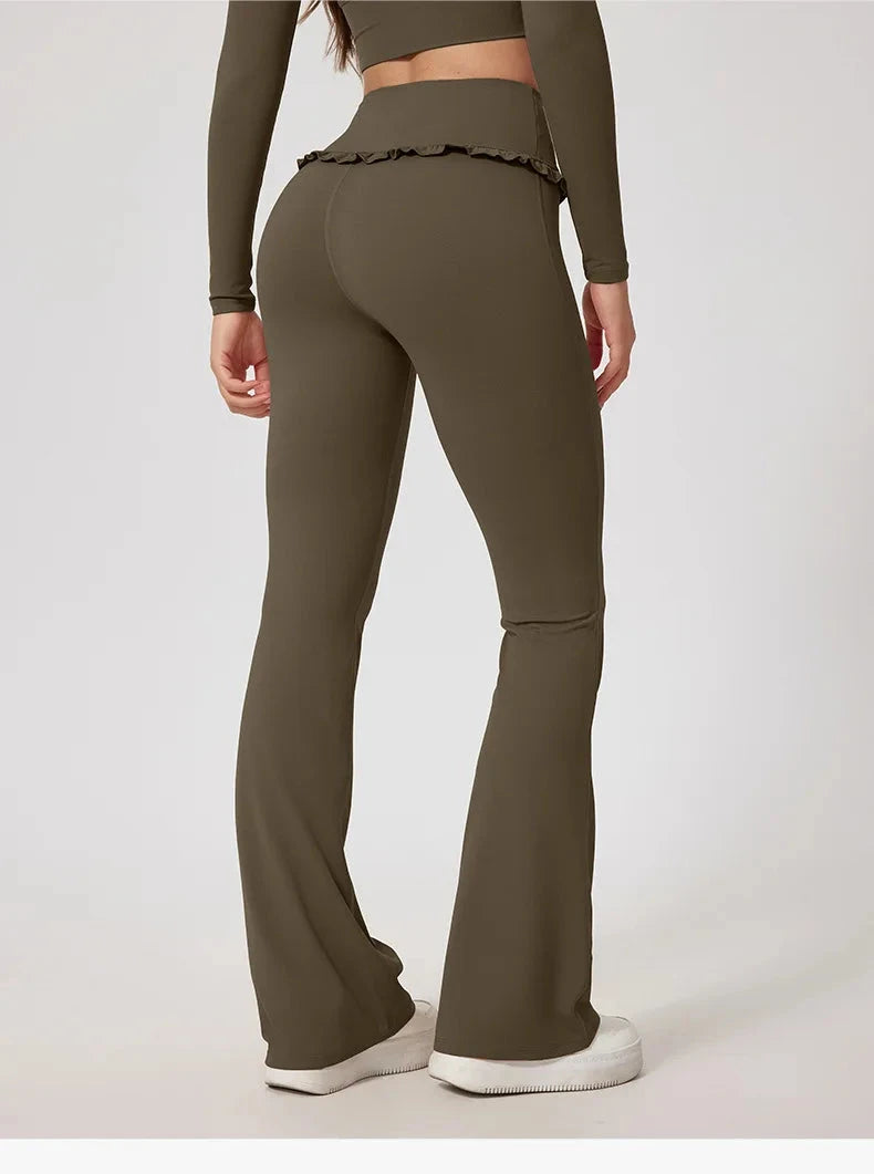 Frill Fit High Waist Leggings Leggings Starlethics 