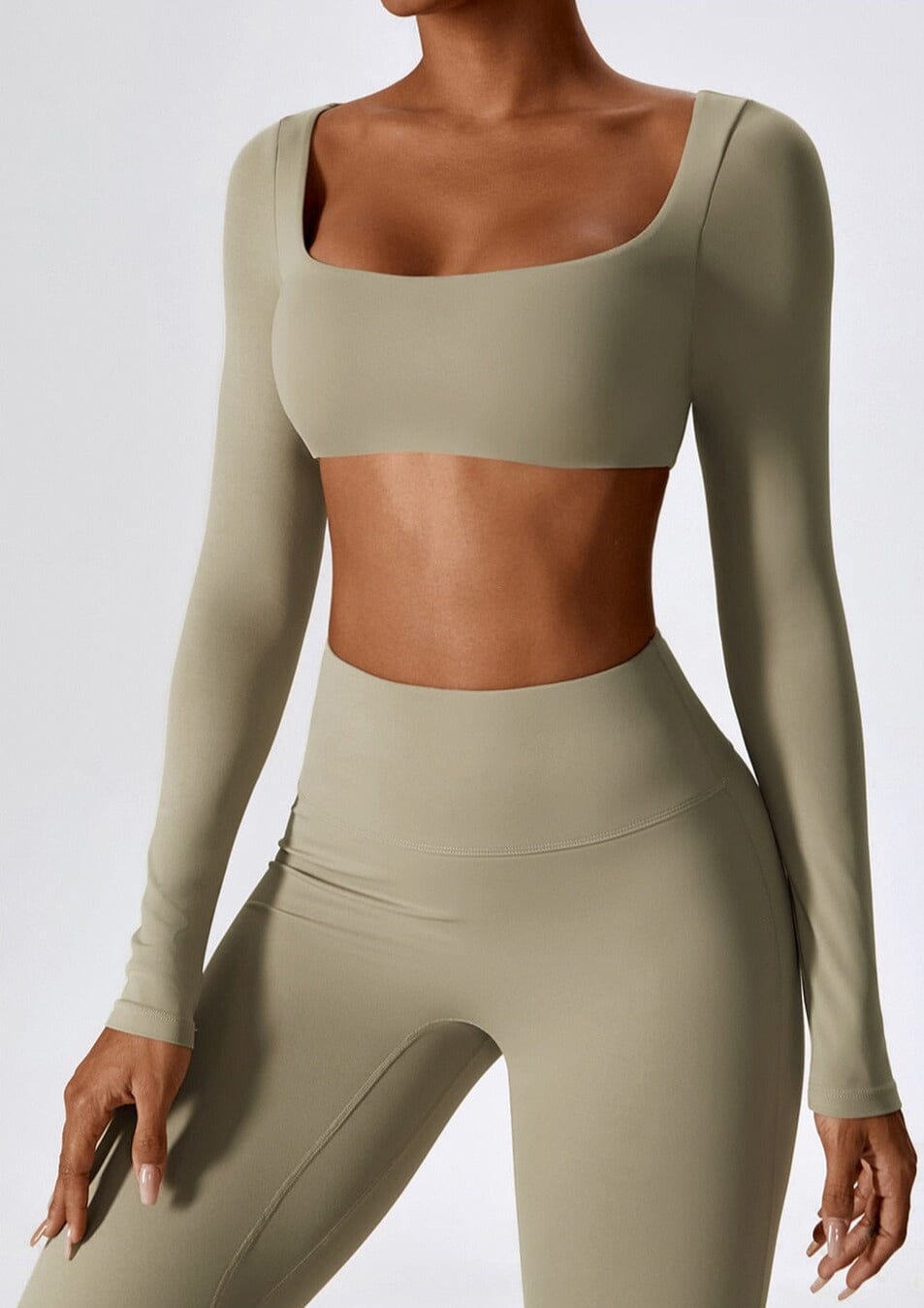 Venture Long Sleeve Crop Top Top Starlethics 