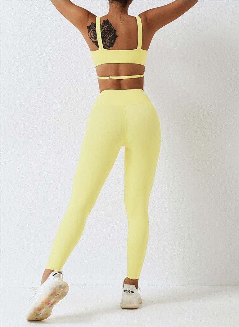 Fitness Flair Set - Leggings + Top Sets Starlethics 