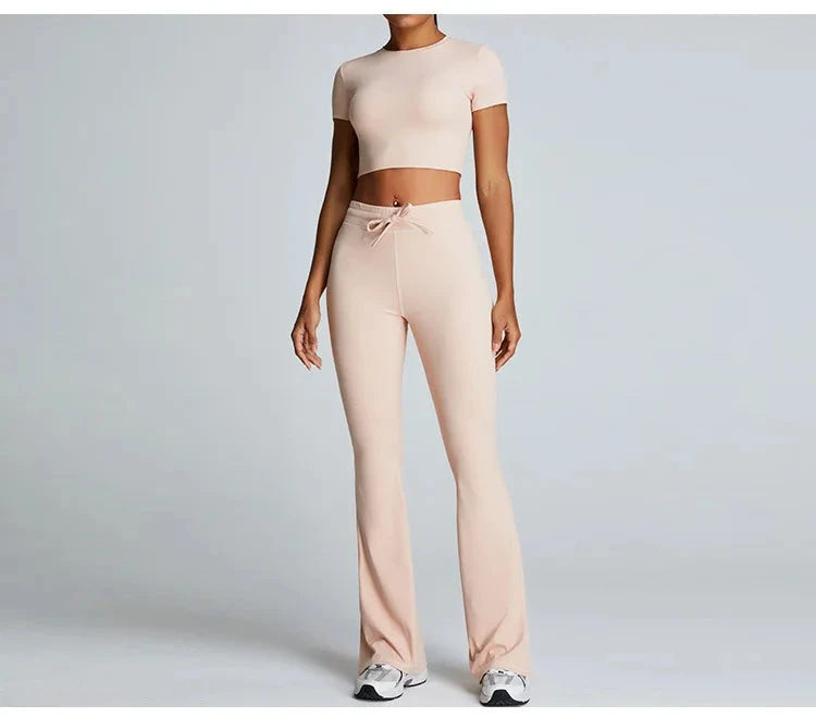 Drawstring Push-Up Leggings Leggings Starlethics 