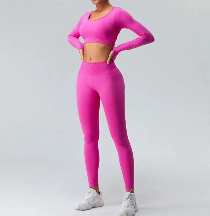 Volume Seamless V-Waist Leggings Leggings Starlethics 